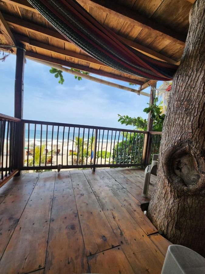 El Almendron Beach Hostel Гуачака Экстерьер фото